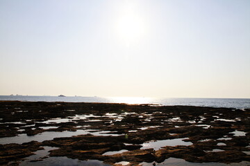 livorno beach , Tuscany , Italy