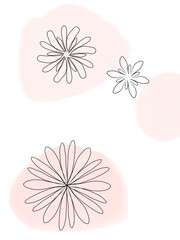 pink flower background