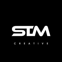 STM Letter Initial Logo Design Template Vector Illustration