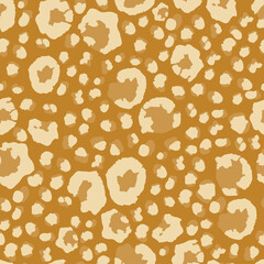 Cool Animal Skin Fashion Pattern. Modern Fabric Texture, Wild Fur Repeat Pattern.