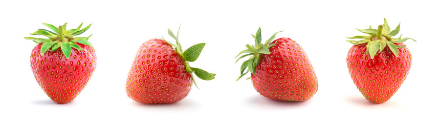 Strawberry isolated on white background