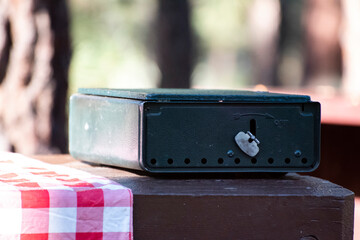 Campstove on Table