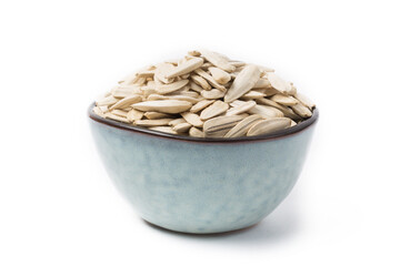 Sunflower seeds in studio