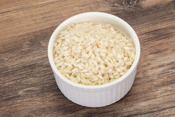 Arborio rice for Italian risotto