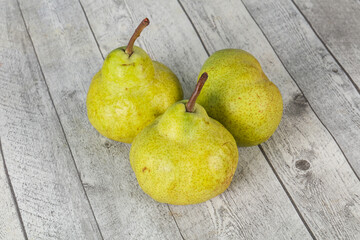 Sweet tasty Green pear heap