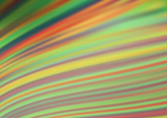 Light Green, Yellow vector template with liquid shapes.