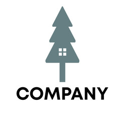 Fototapeta premium nature home logo