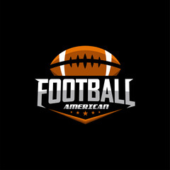 The american football badge © ryanfauzi