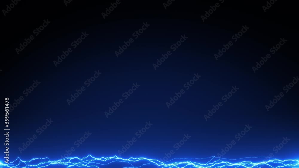 Poster electric thunder strikes kinetic action fx loop/ 4k animation of a dynamic kinetic distorted electri