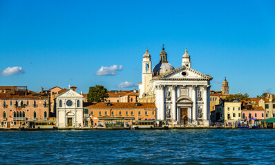 Fototapeta na wymiar historic buildings in Venice - Italy