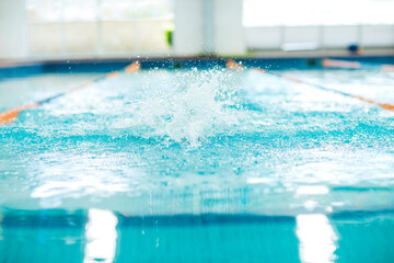 Olympic pool for swim