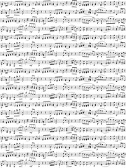 Sheet music seamless background. Seamless vector pattern. © Okarina