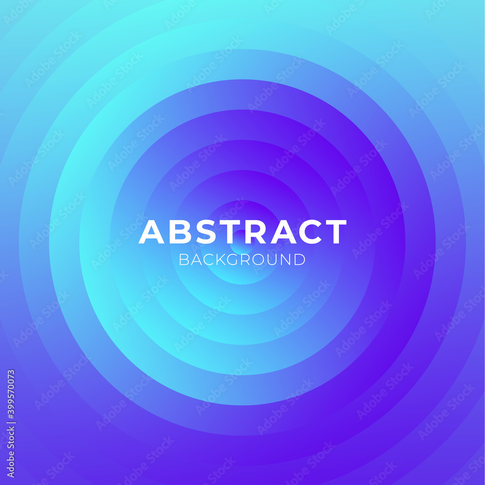 Fototapete Abstract geometric colorful background with gradient shapes vector stock illustration