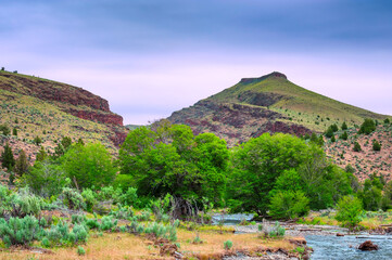 Along the John Day River