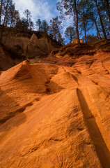 Les ocres de Roussillon, Parc naturel régional du Luberon, 84, Vaucluse