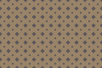 Vintage textural summer background. Old burlap and flowers and mint leaves