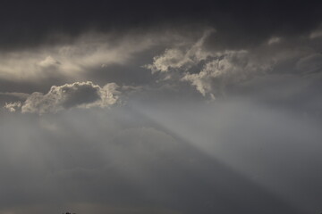 Naklejka na ściany i meble Wolkenstimmungen