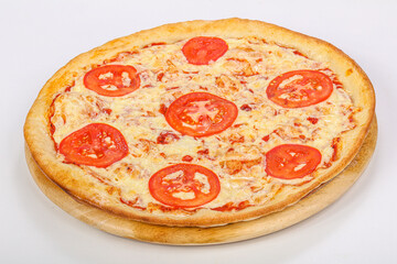 Italian Pizza pepperoni with sausages