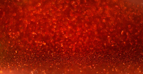 Abstract red background with bokeh. creative background for banners and cards.