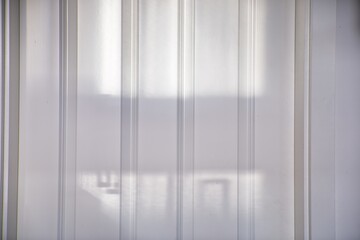 White Wooden Door Pattern Abstract