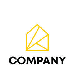 Naklejka premium house logo