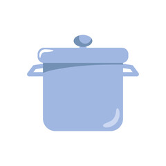 icon of cooking pot, colorful design