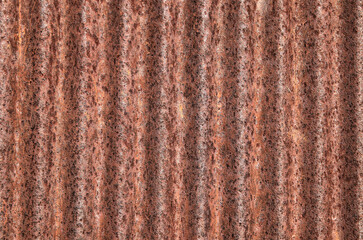 Rusty old galvanized sheet
