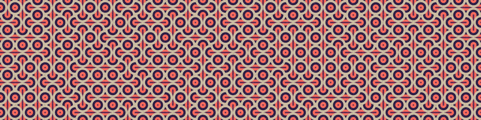 Abstract Geometric Pattern generative computational art illustration