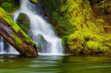 Waterfall along the Salmon River