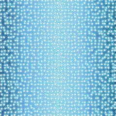 blue background with snowflakes