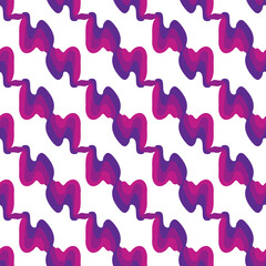 Seamless patterns. Purple flowing shapes on a white background. Abstract shapes for design of fabric, textile, wallpaper, print. Vector illustration.