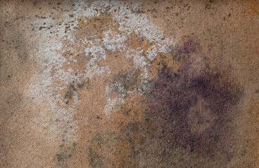 
Wood board spoiled by moisture and dampness.