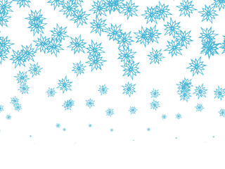 Christmas abstract pattern. Vector snowflakes. Modern creative holiday template for banners, wallpaper.