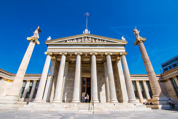 Fototapeta na wymiar The Academy of Athens in Athens