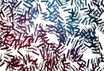 Dark green, red vector pattern with narrow lines.