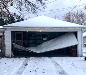 Garage Door in need of repair