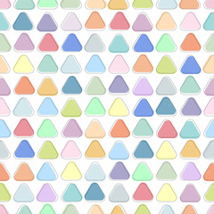 Colorful seamless geometric pattern - colorful design. Bright decorative background, vibrant repeatable texture