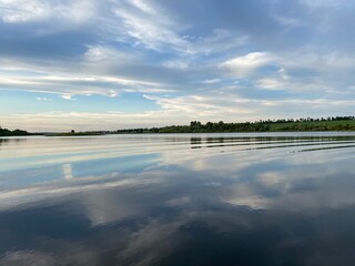 lake and sky