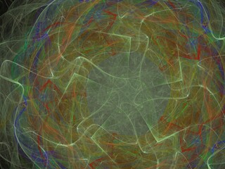Imaginatory fractal background Image