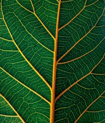 Pattern of veins on Leaf 