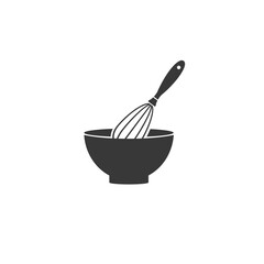 Mixing Bowl vector icon modern flat style