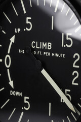 analogue vertical speed indicator of an aircraft