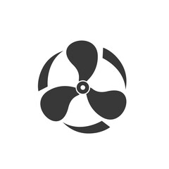 Propeller icon. Fan vector icon
