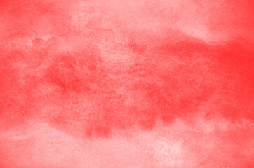 Abstract red watercolor background texture