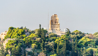 Monument of Philopappos in Athens