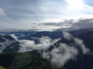 Berlin high path, Zillertal Alps in Tyrol, Austria