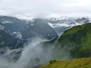 Berlin high path, Zillertal Alps in Tyrol, Austria