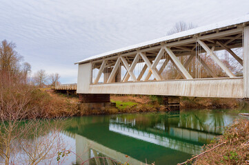 Oregon's Gilkey Covered Bridge