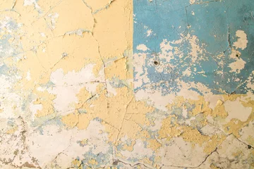 Verduisterende gordijnen Verweerde muur Old wall texture