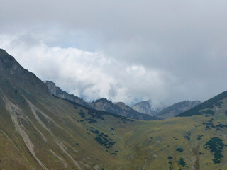 Ruchenköpfe mountain at Soinsee lake, Mangfall, Bavaria, Germany